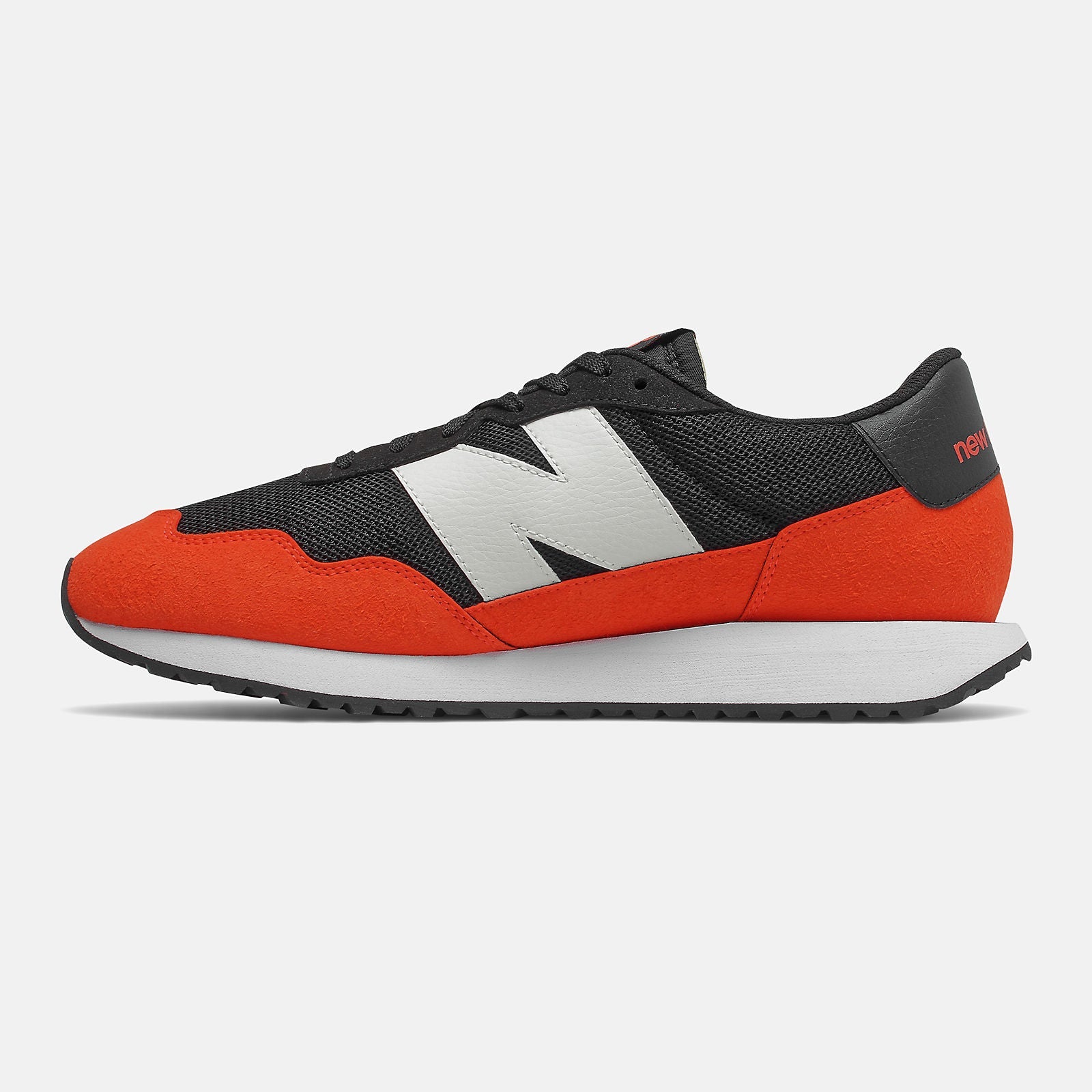 237 | New Balance Shoes Black/Neo Flame - Men
