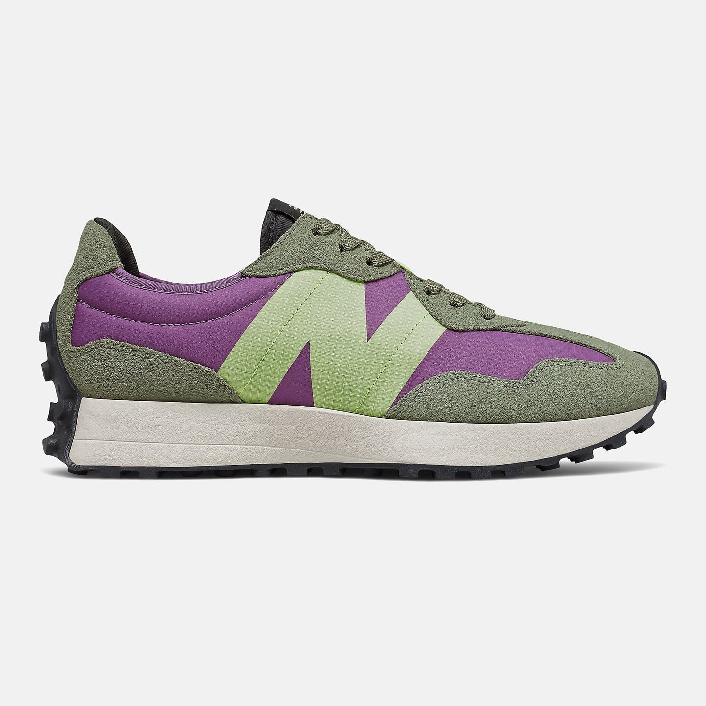 327 | New Balance Shoes Sour Grape/Bleached Lime Glo - Men