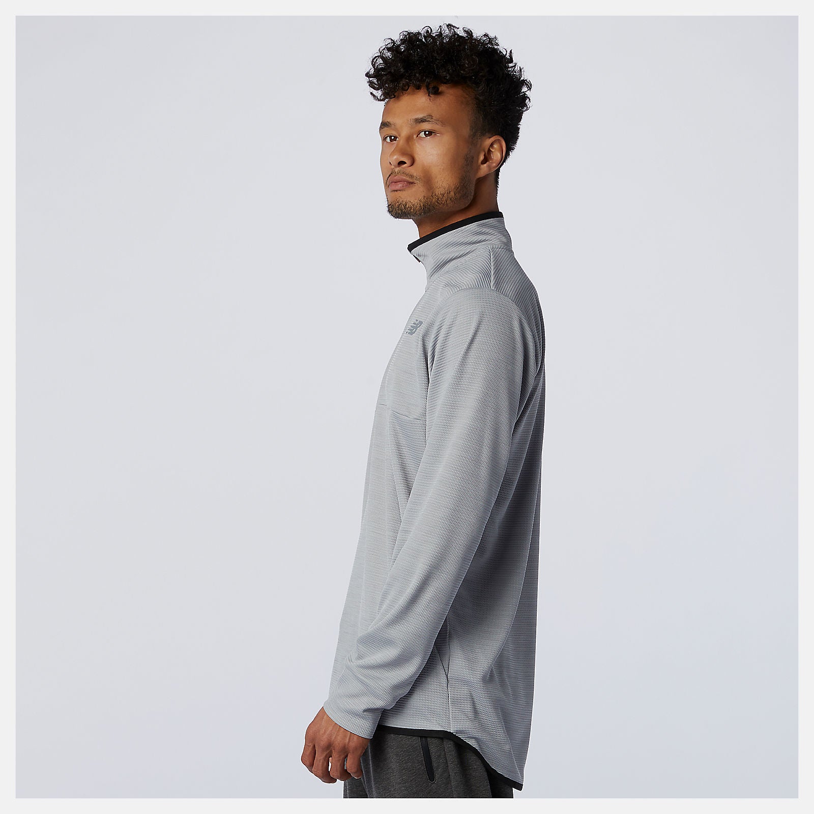 Tenacity Quarter Zip | New Balance Clothing Athletic Grey - Men