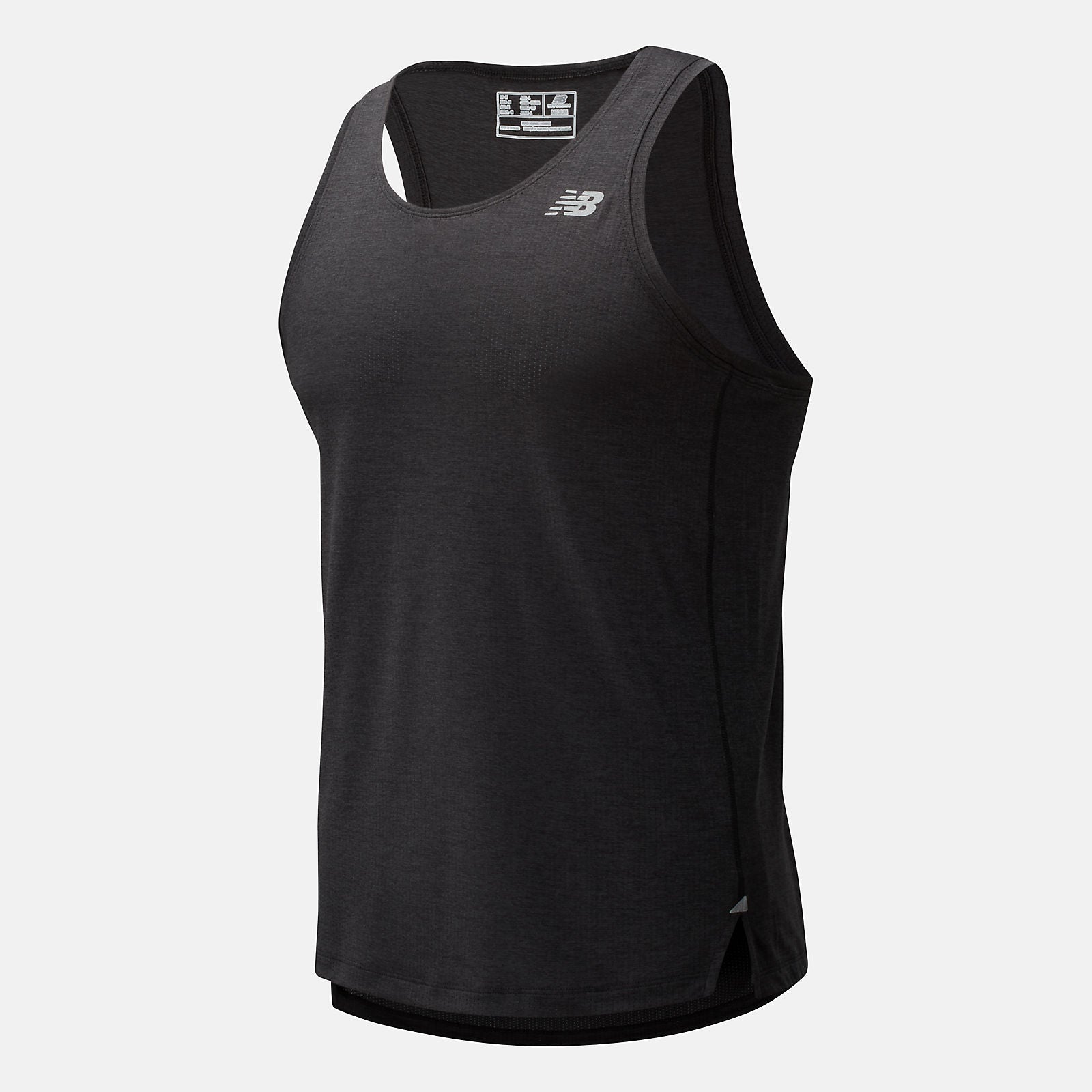 Impact Run Singlet | New Balance Clothing Black Heather - Men