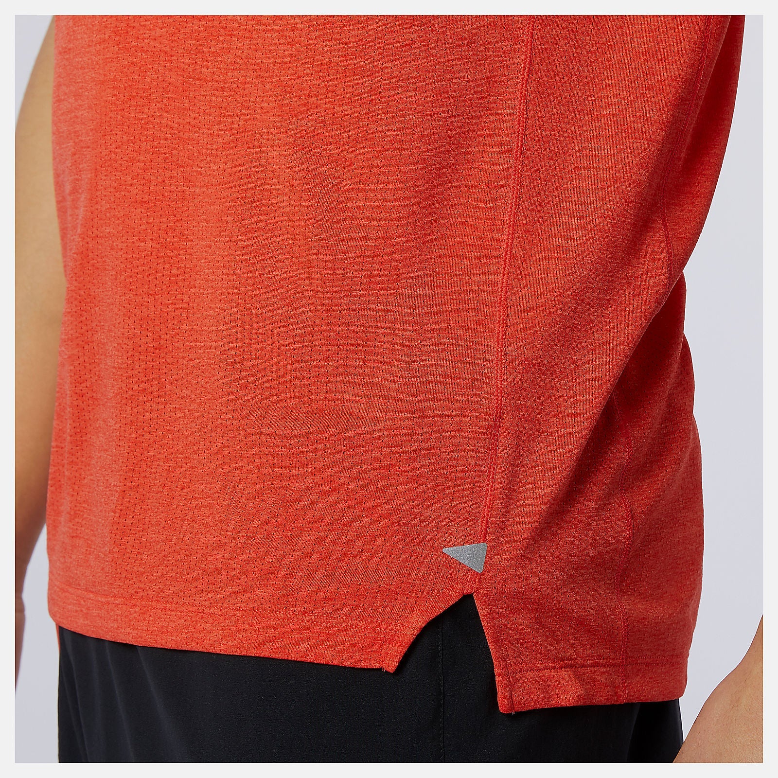 Impact Run Short Sleeve | New Balance Clothing Ghost Pepper - Men