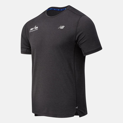 RFL Impact Run Short Sleeve | New Balance Clothing Black Heather - Men