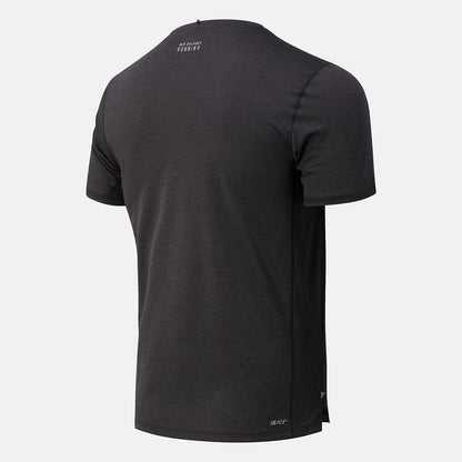 RFL Impact Run Short Sleeve | New Balance Clothing Black Heather - Men