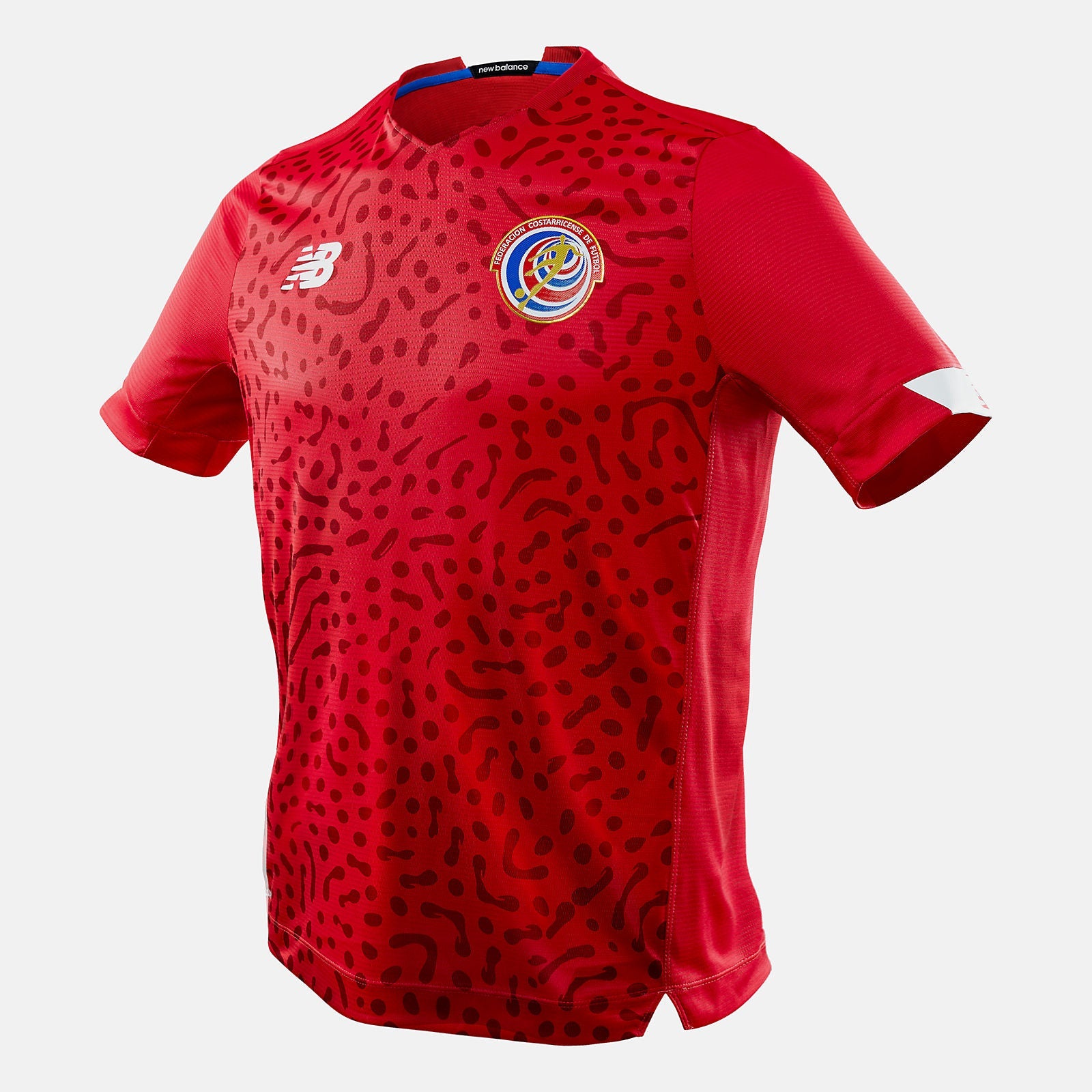 Costa Rica Home Short Sleeve Jersey | New Balance Clothing White - Men