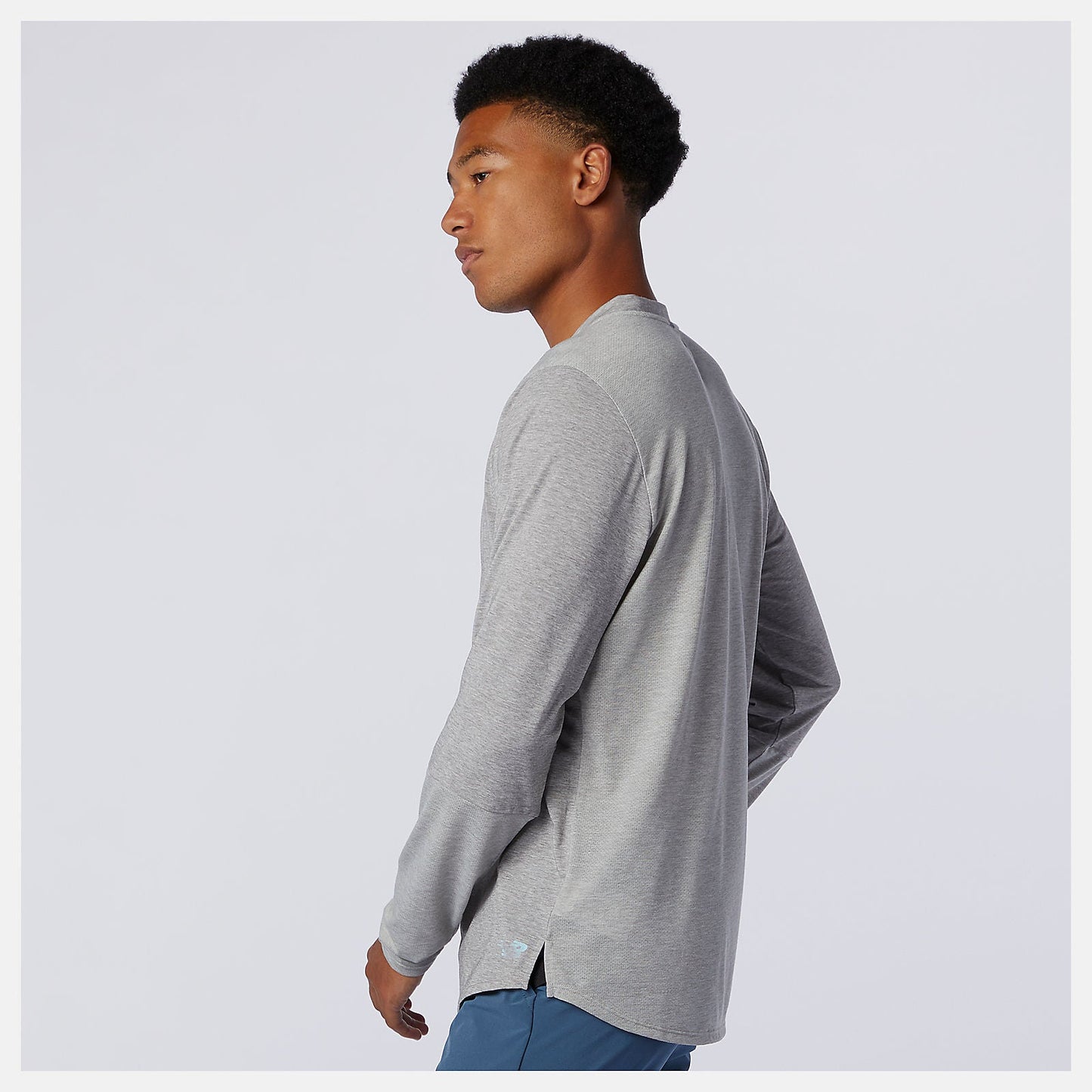 Fortitech Henley | New Balance Clothing Athletic Grey - Men