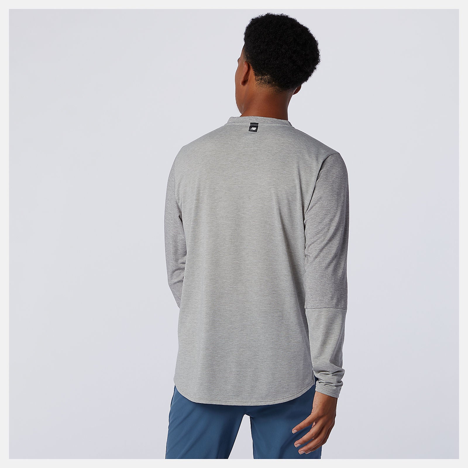 Fortitech Henley | New Balance Clothing Athletic Grey - Men