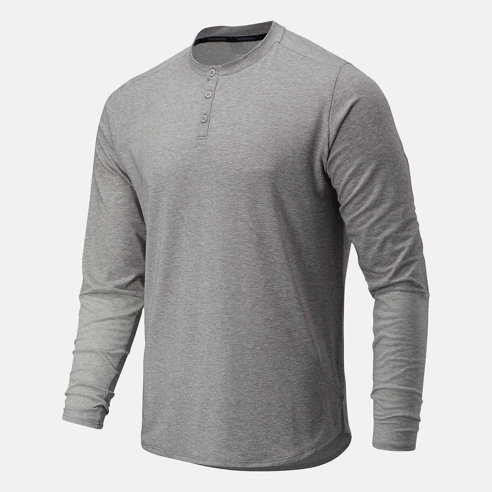 Fortitech Henley | New Balance Clothing Athletic Grey - Men