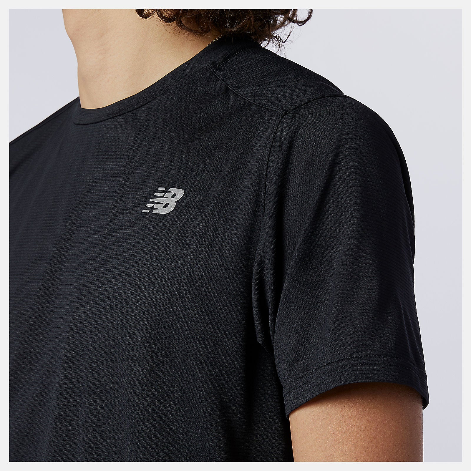 Accelerate Short Sleeve | New Balance Clothing Black - Men