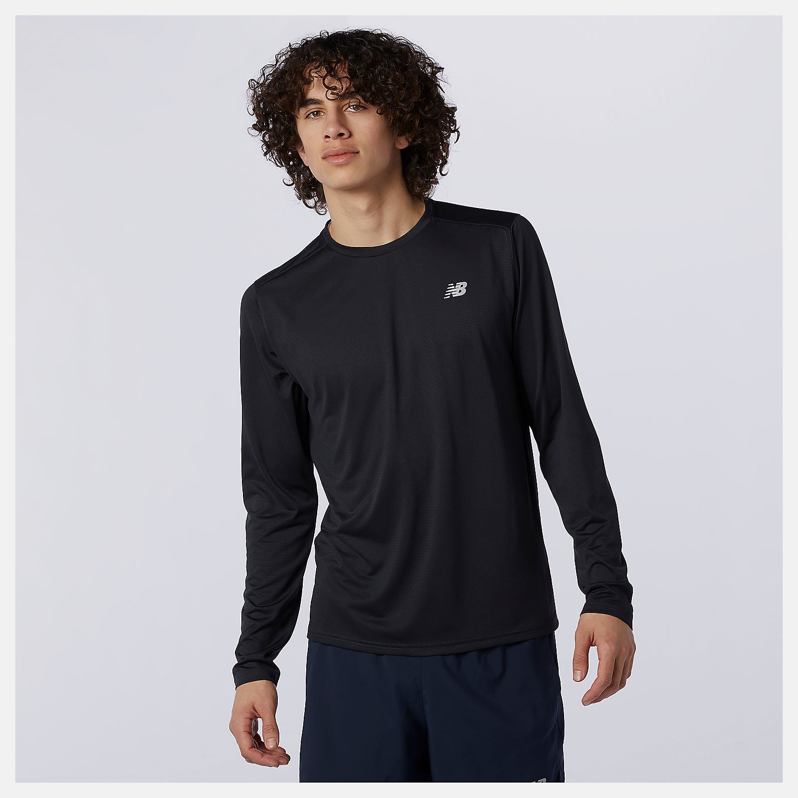 Accelerate Long Sleeve | New Balance Clothing Black - Men