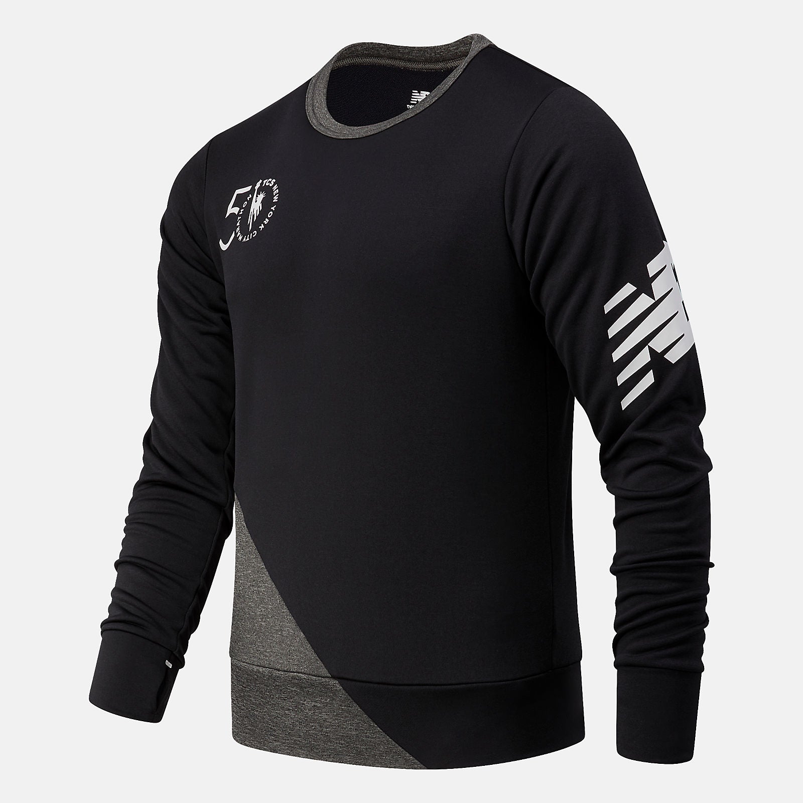 NYC Marathon Fast Flight Crew | New Balance Clothing Black - Men