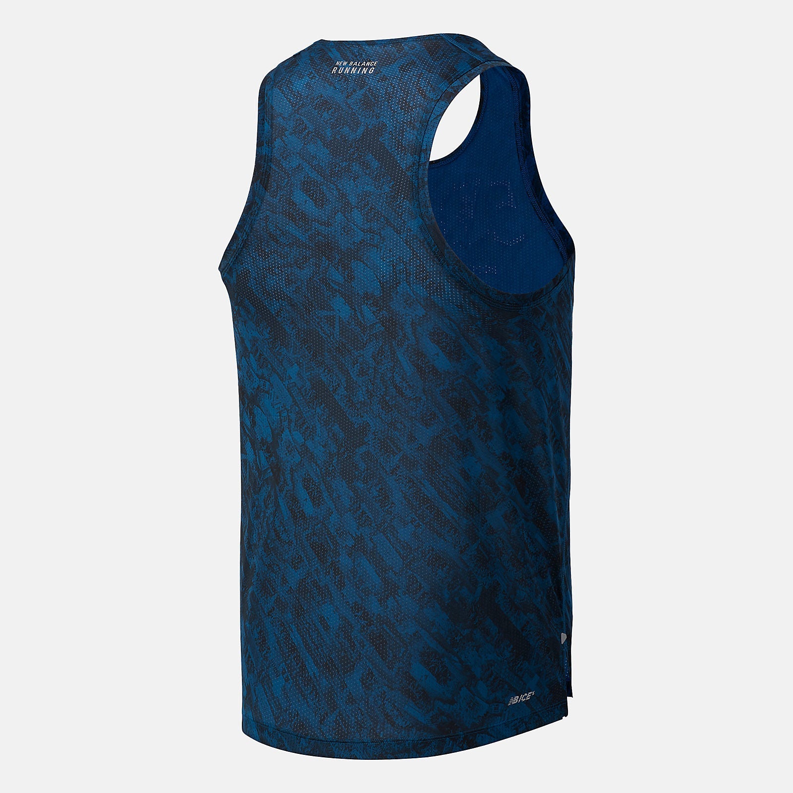 NYC Marathon Printed Impact Run Singlet | New Balance Clothing Rogue Wave - Men