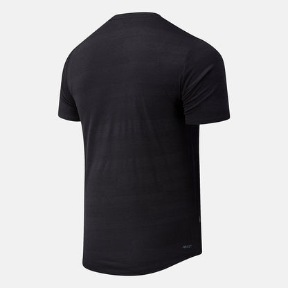 NYC Marathon Q Speed Fuel Jacquard Short Sleeve | New Balance Clothing Black - Men