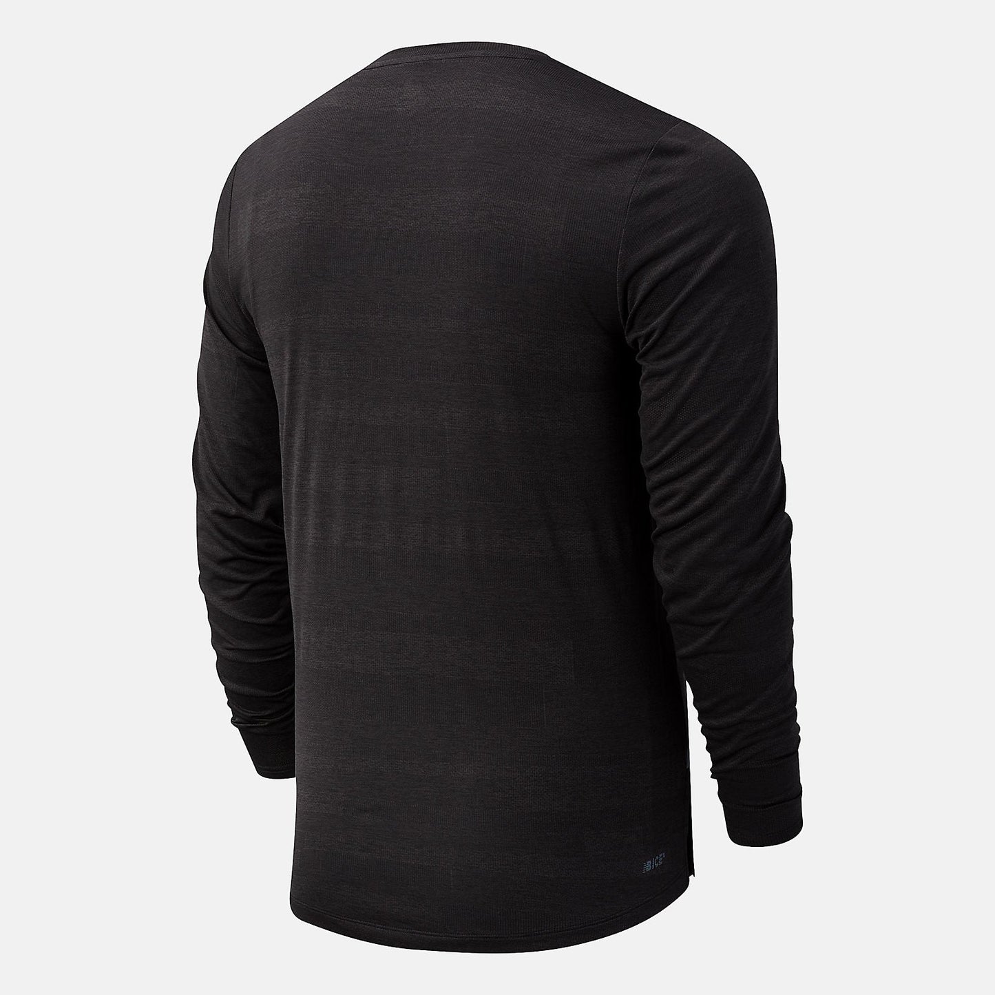 NYC Marathon Q Speed Fuel Jacquard Long Sleeve | New Balance Clothing Black Heather - Men