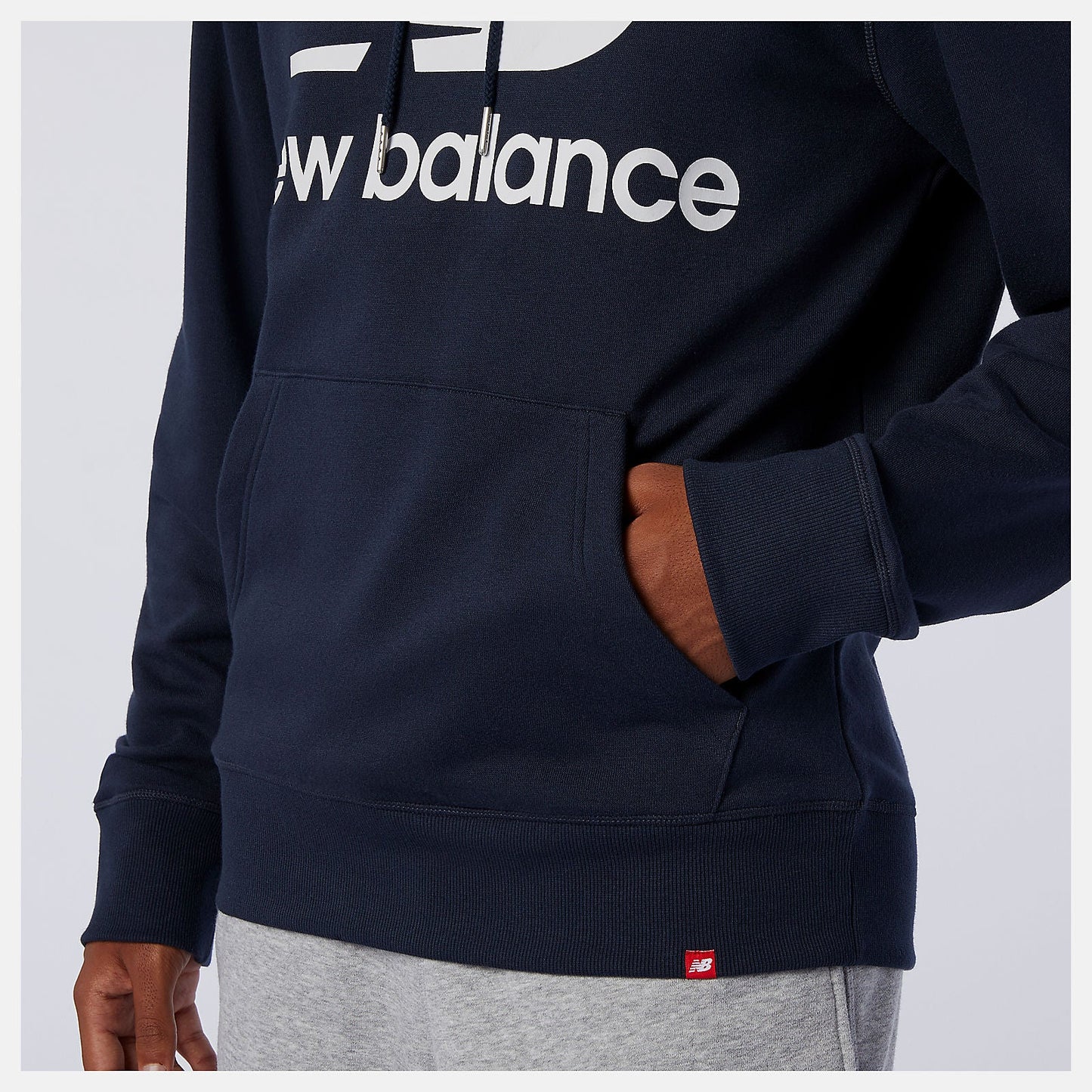 NB Essentials Stacked Logo Po Hoodie | New Balance Clothing Eclipse - Men
