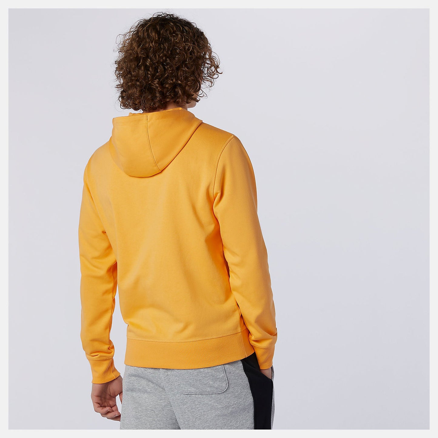 NB Essentials Stacked Logo Po Hoodie | New Balance Clothing Habanero - Men
