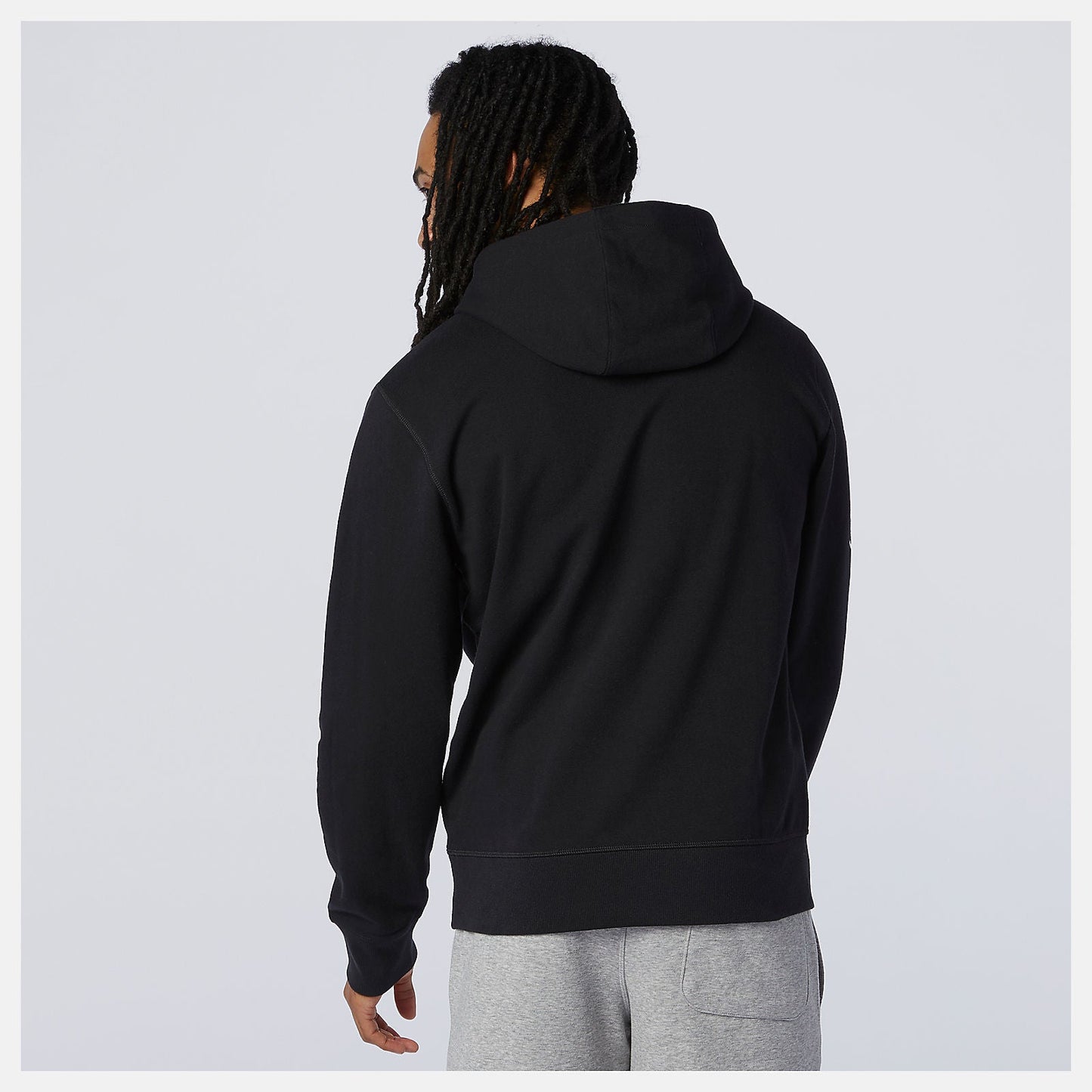 NYC Marathon Essentials Stacked Logo Po Hoodie | New Balance Clothing Black - Men
