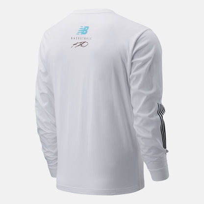 KL2 Moreno Valley LS Tee | New Balance Clothing White - Men