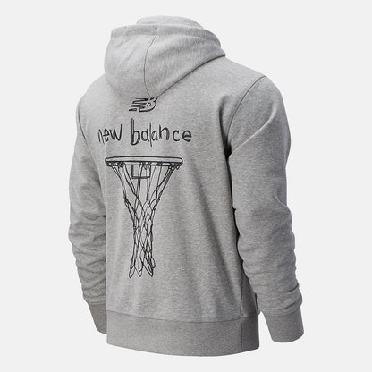 NB Swish Hoodie | New Balance Clothing Athletic Grey - Men