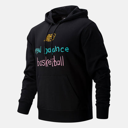 NB Swish Hoodie | New Balance Clothing Black Multi - Men