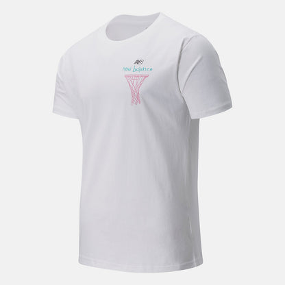 NB Swish Tee | New Balance Clothing White Multi - Men