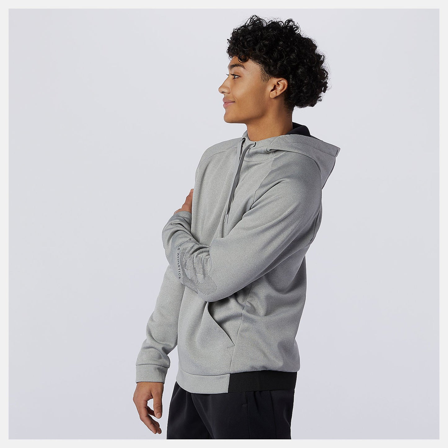 Tenacity Fleece Pullover | New Balance Clothing Athletic Grey - Men