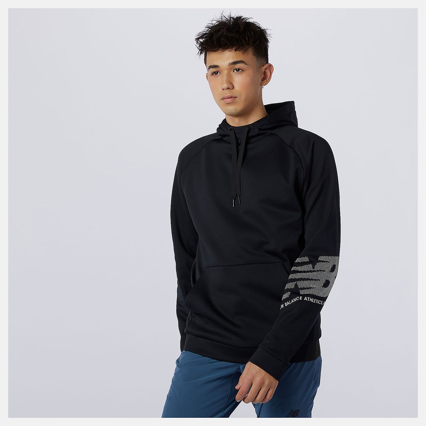 Tenacity Fleece Pullover | New Balance Clothing Black - Men