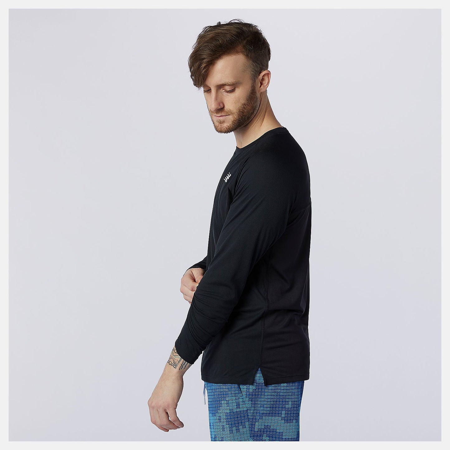 R.W.T. Tech Long Sleeve | New Balance Clothing Black - Men