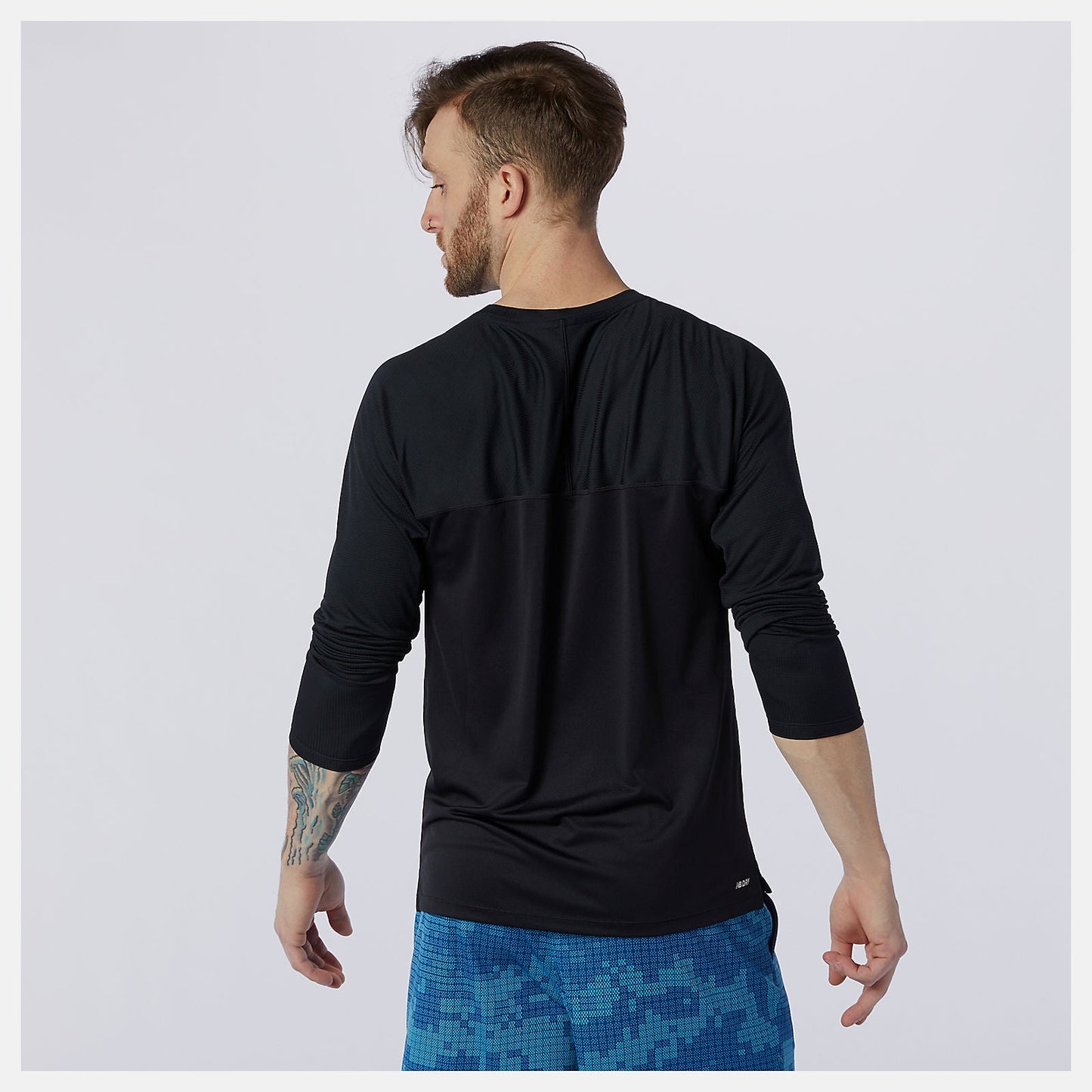 R.W.T. Tech Long Sleeve | New Balance Clothing Black - Men