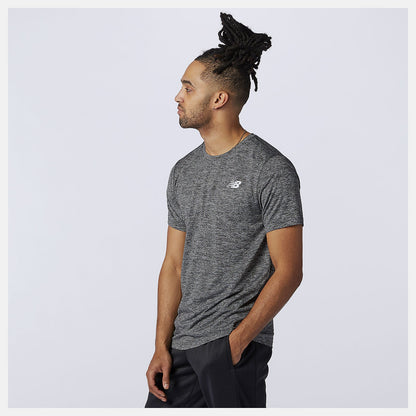 Tenacity Tee | New Balance Clothing Black Heather - Men