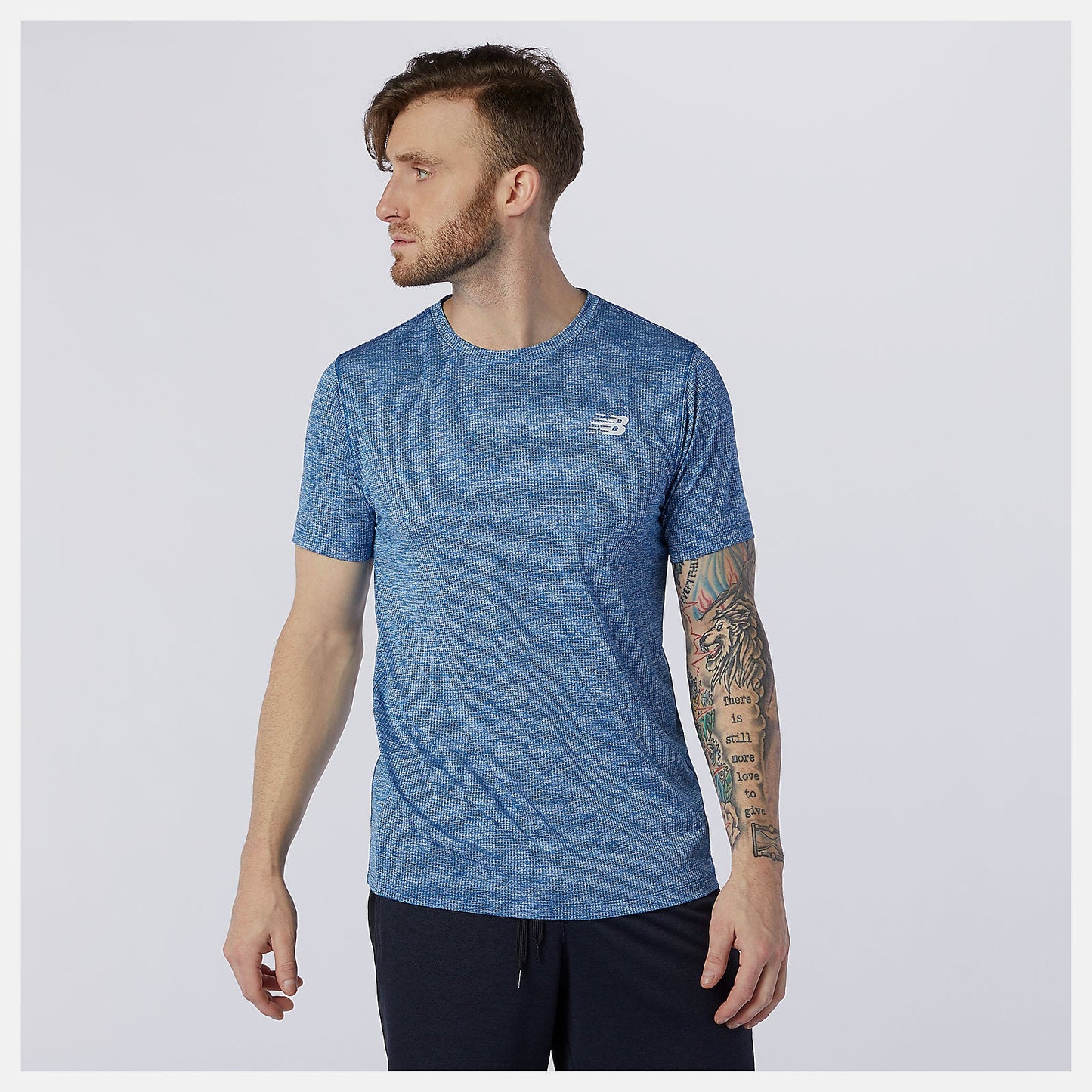 Tenacity Tee | New Balance Clothing Captain Blue - Men
