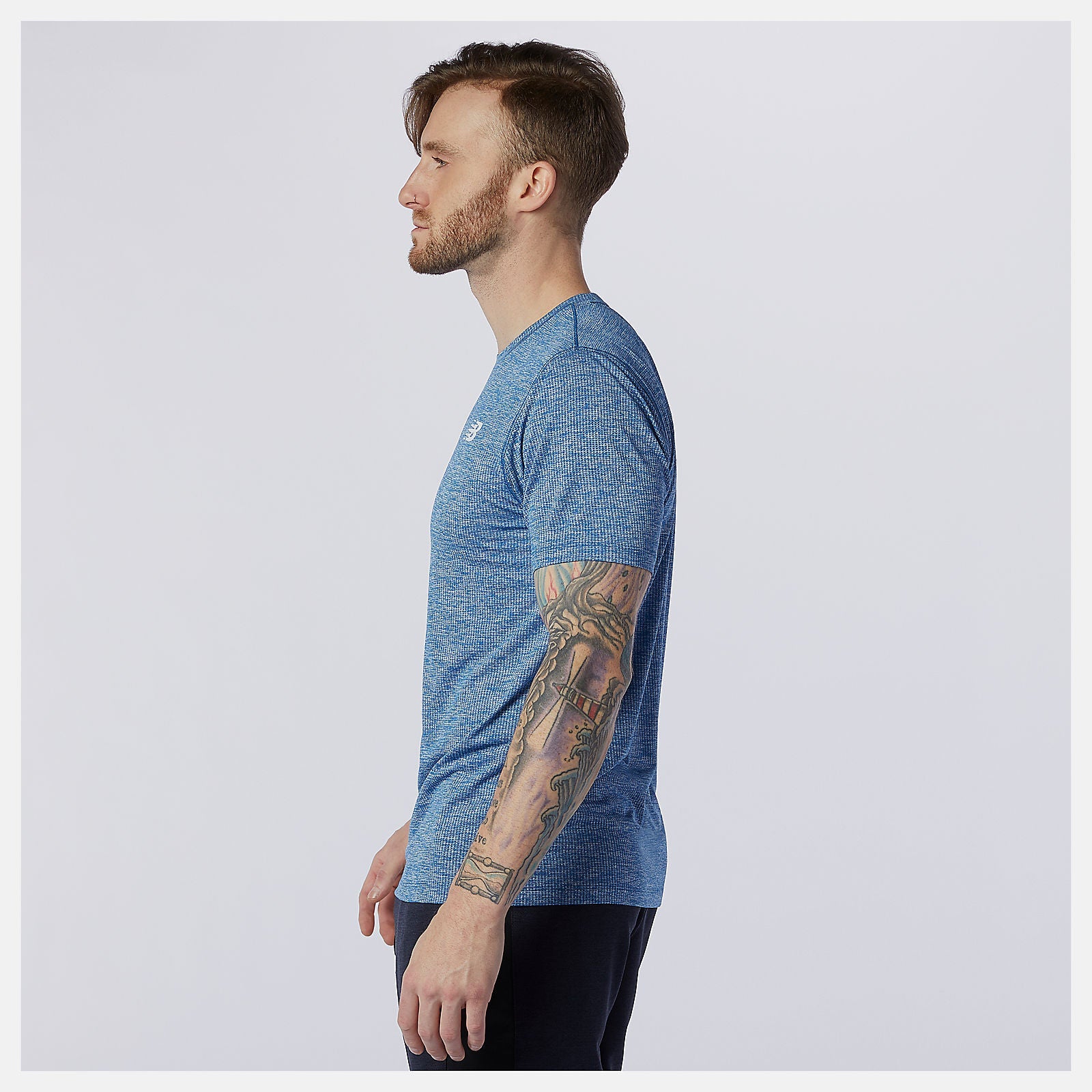 Tenacity Tee | New Balance Clothing Captain Blue - Men