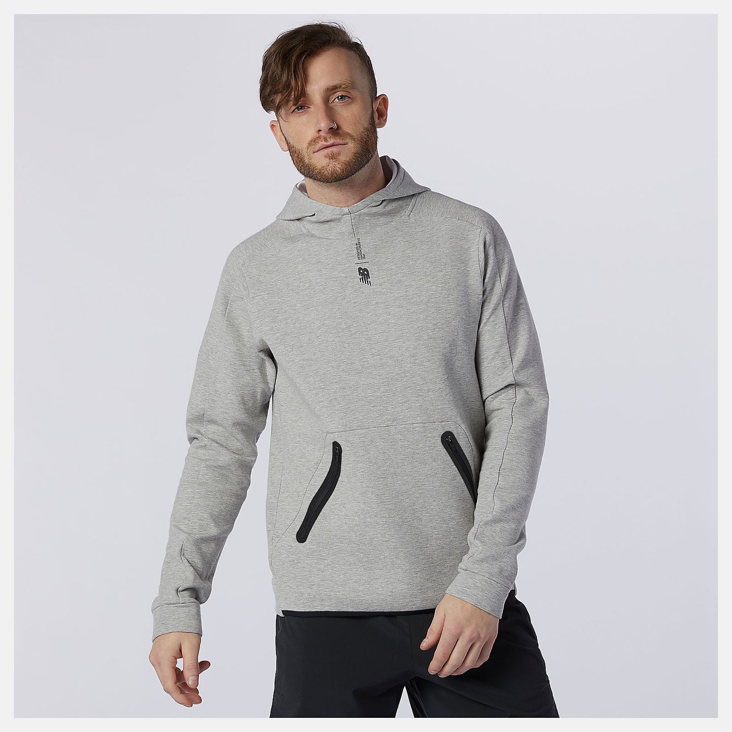 Fortitech Fleece Pullover | New Balance Clothing Athletic Grey - Men