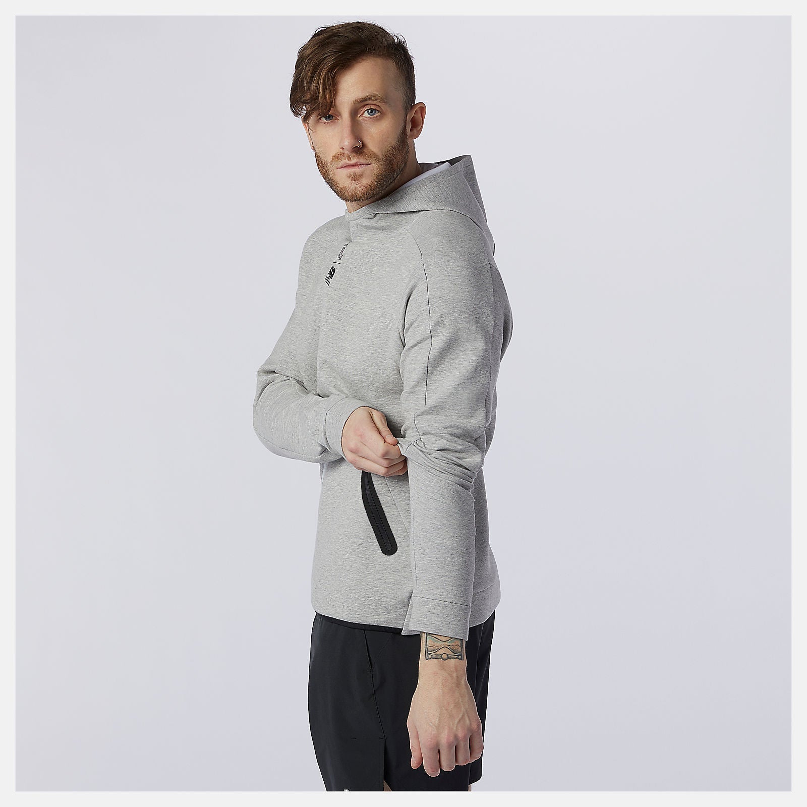 Fortitech Fleece Pullover | New Balance Clothing Athletic Grey - Men