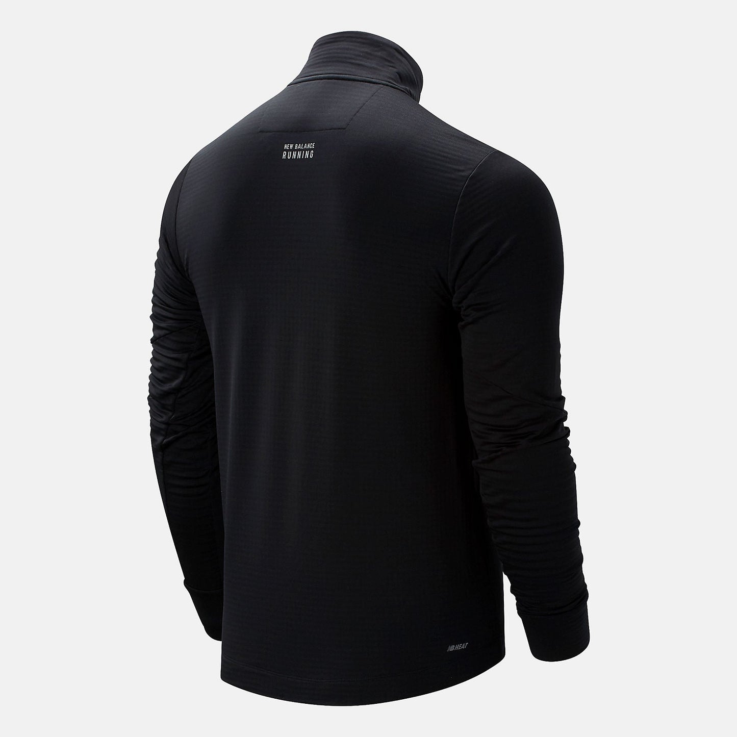 Boston NB Heat Grid Half Zip | New Balance Clothing Black - Men
