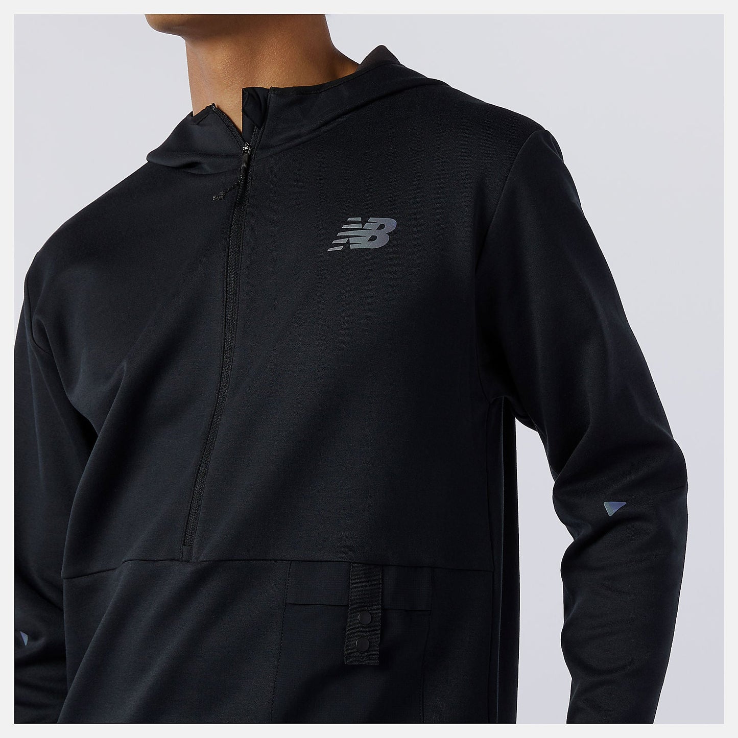 Q Speed Fuel Hoodie | New Balance Clothing Black Heather - Men