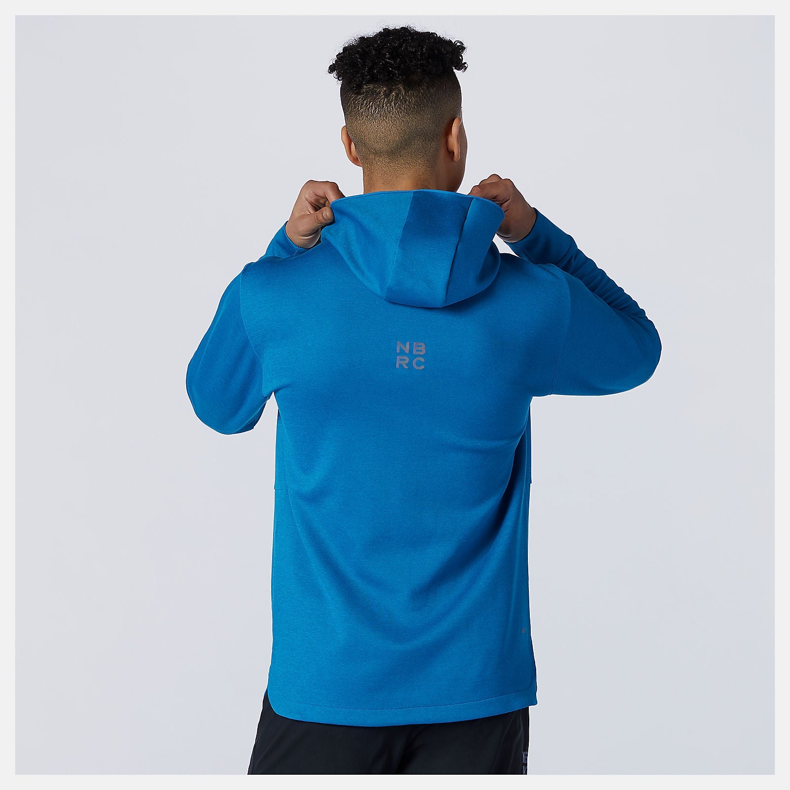 Q Speed Fuel Hoodie | New Balance Clothing Wave Blue - Men