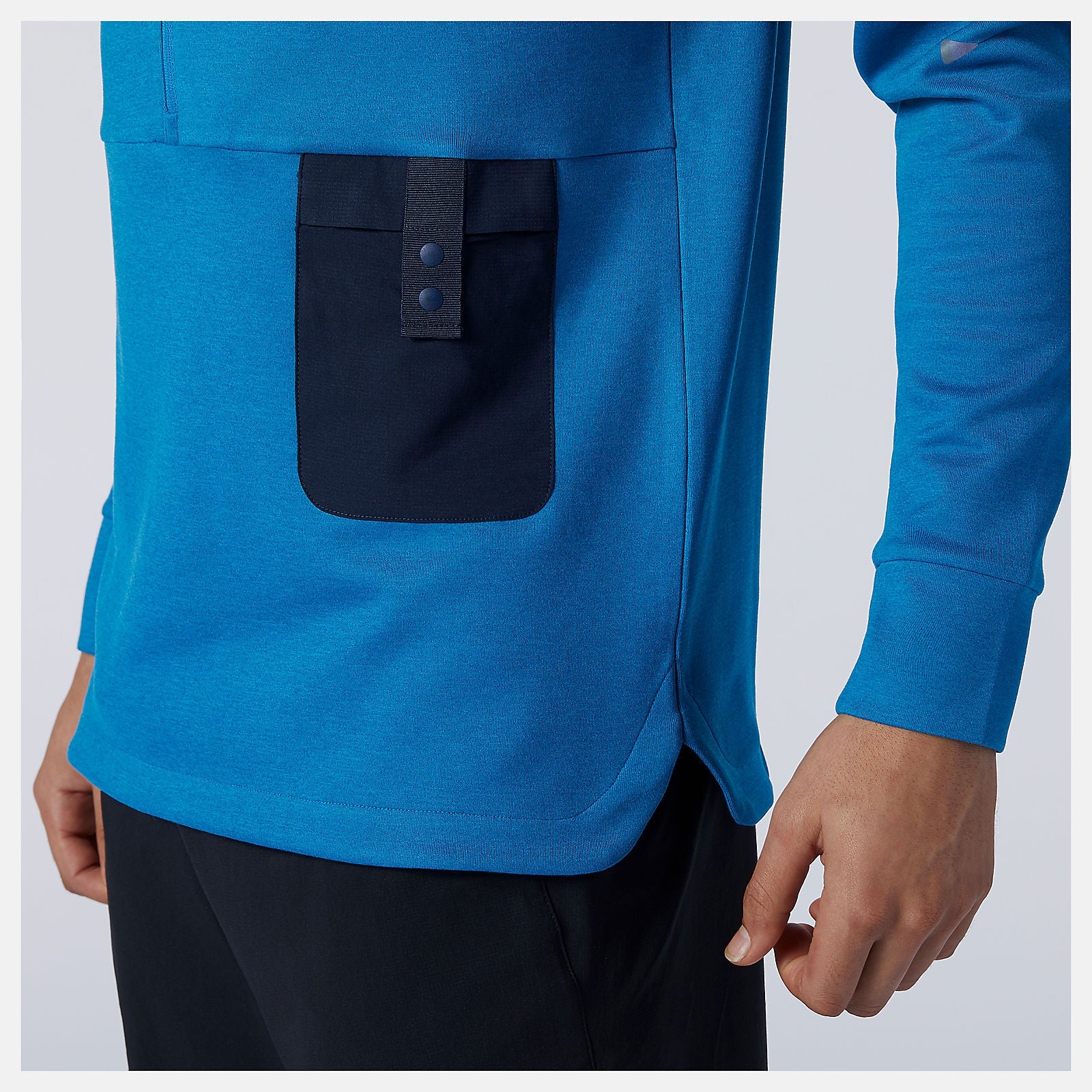 Q Speed Fuel Hoodie | New Balance Clothing Wave Blue - Men