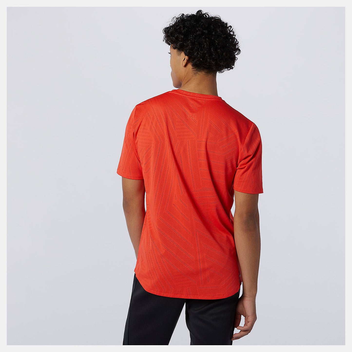 Q Speed Fuel Short Sleeve | New Balance Clothing Ghost Pepper - Men