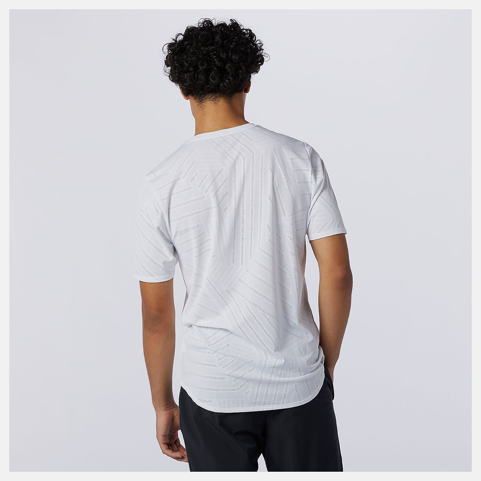 Q Speed Fuel Short Sleeve | New Balance Clothing White - Men