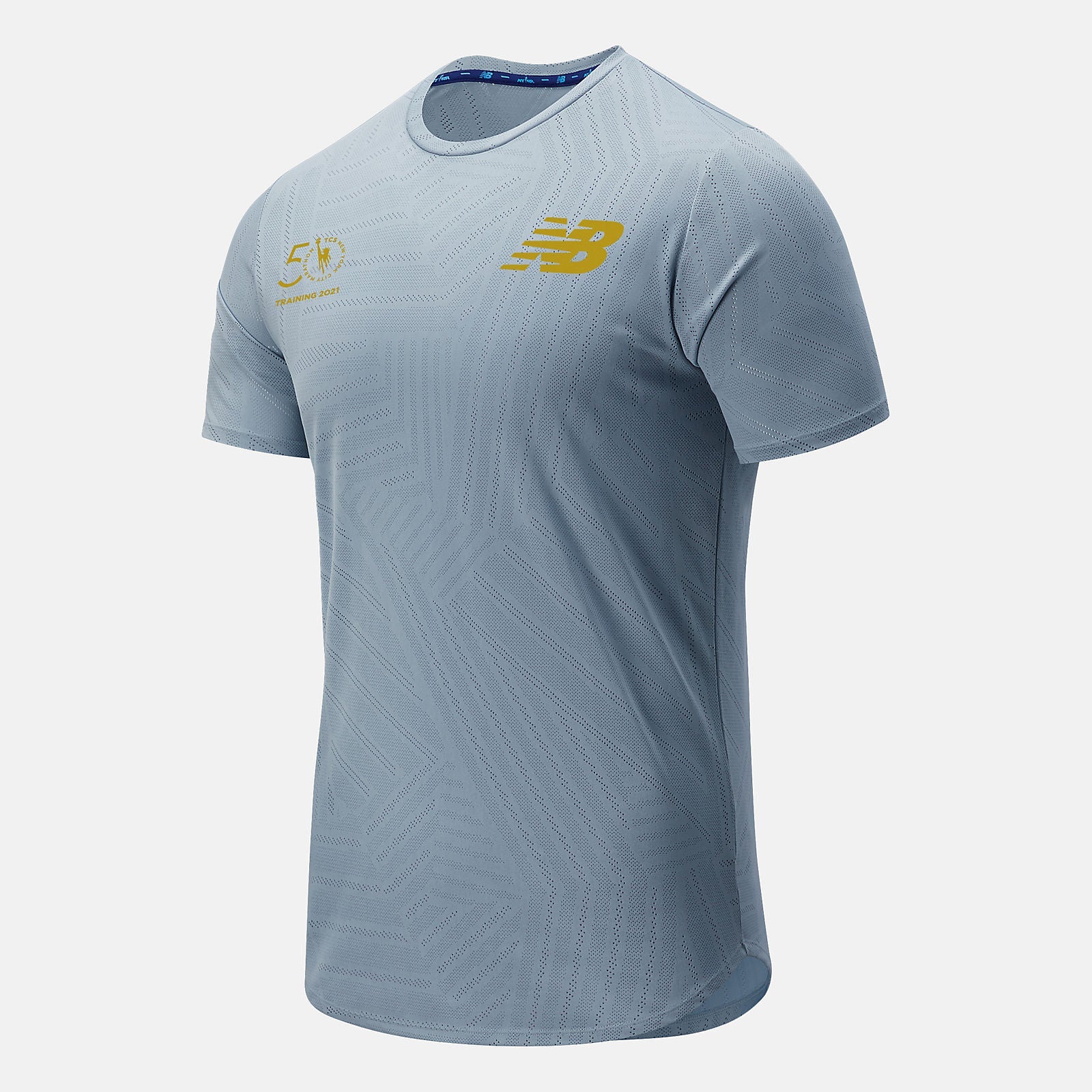 NYC Marathon Training Qspeed Fuel Jacquard | New Balance Clothing Light Slate - Men