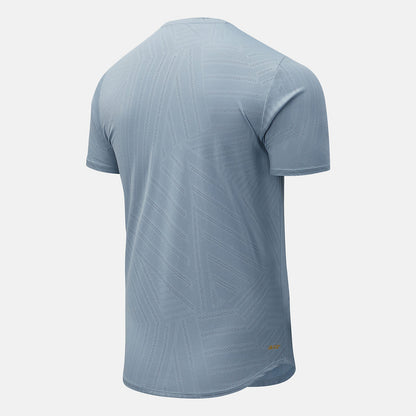 NYC Marathon Training Qspeed Fuel Jacquard | New Balance Clothing Light Slate - Men