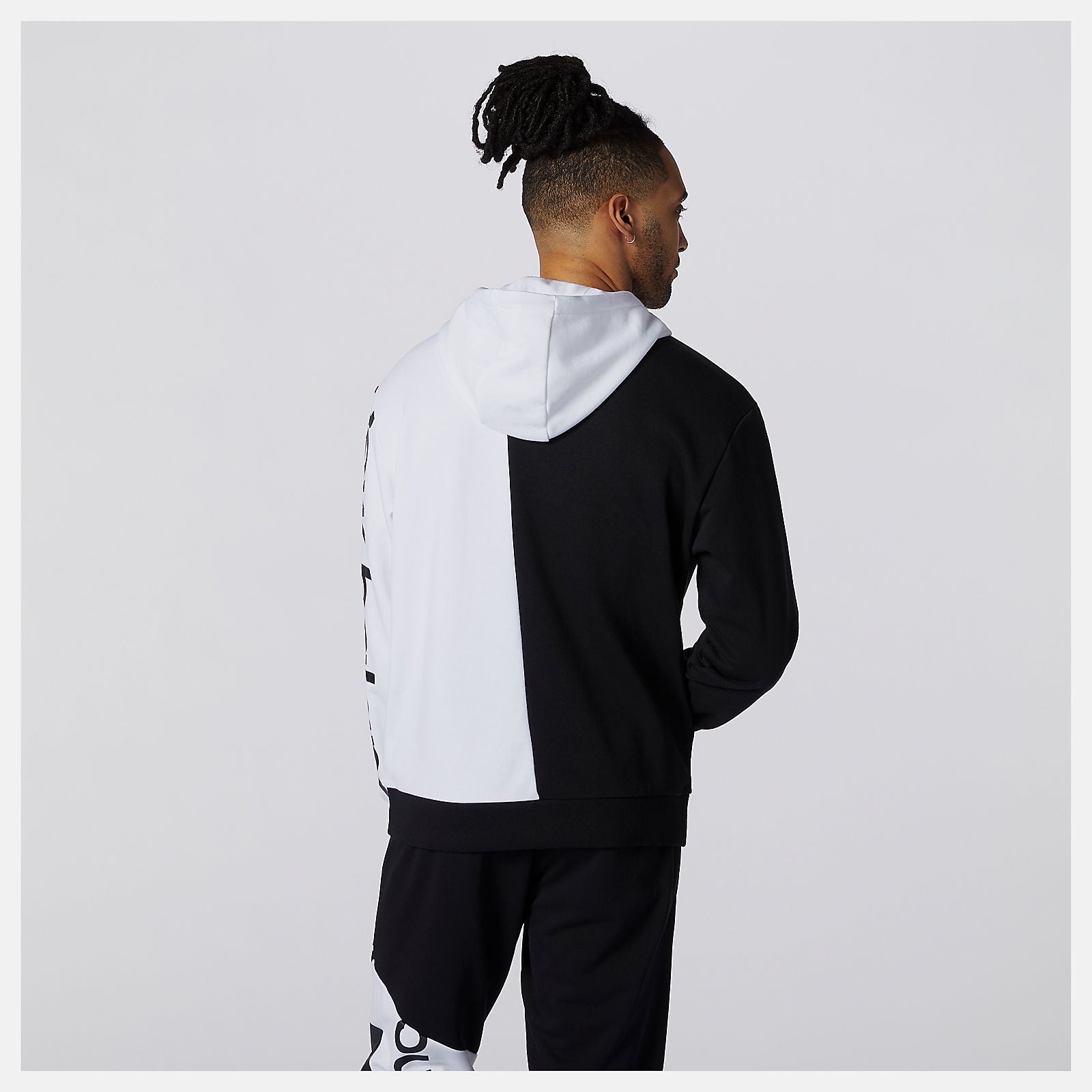 NB Athletics Splice Hoody | New Balance Clothing Black Multi - Men