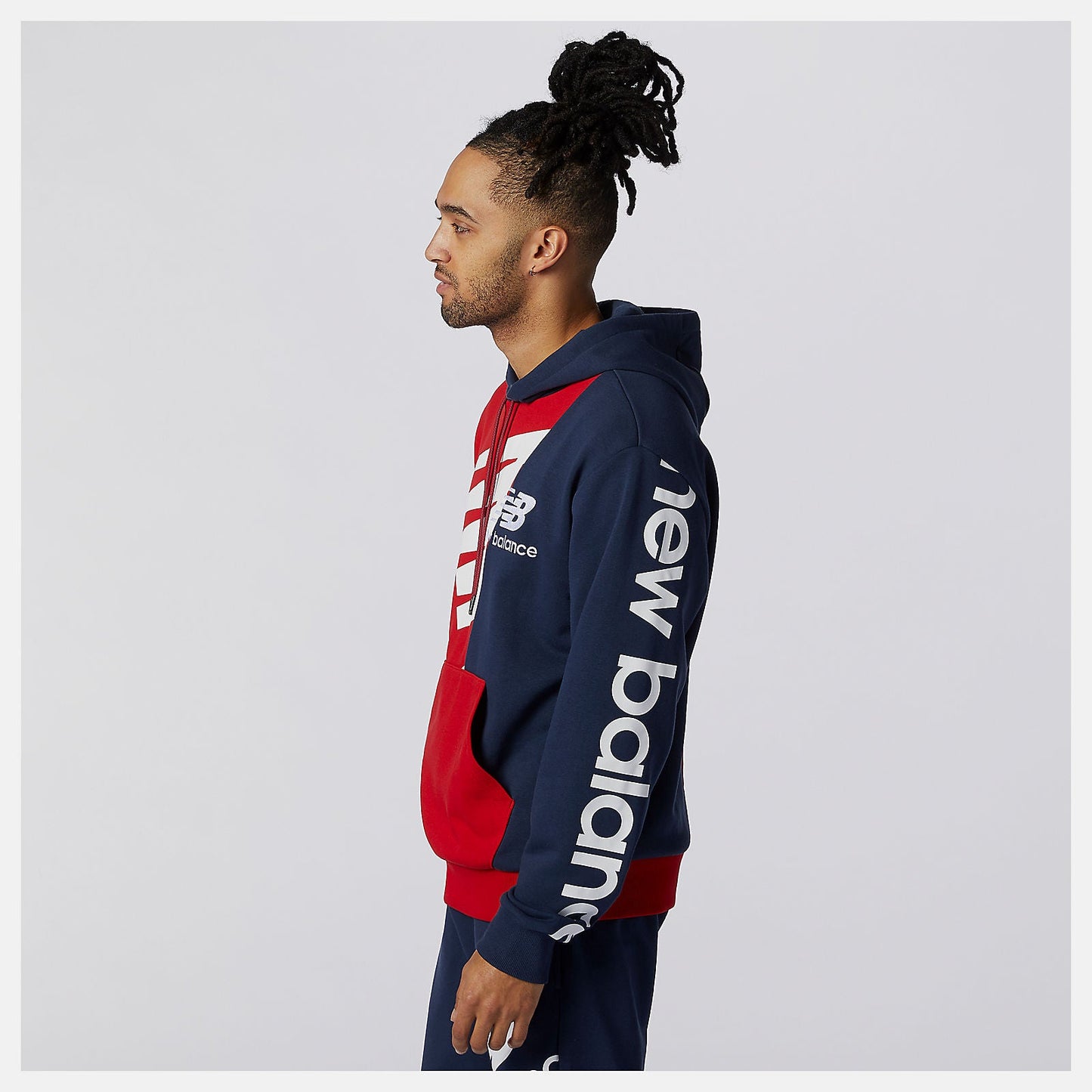 NB Athletics Splice Hoody | New Balance Clothing Team Red Inline - Men