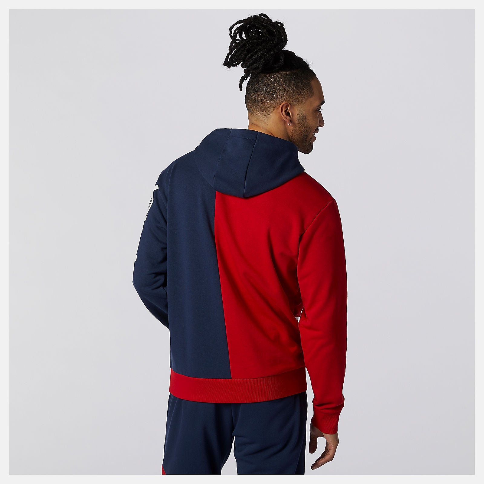 NB Athletics Splice Hoody | New Balance Clothing Team Red Inline - Men