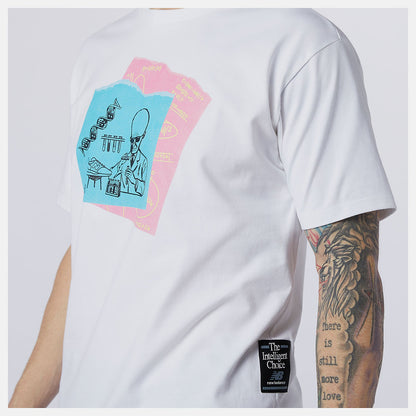 NB Athletics Evans Science Tee | New Balance Clothing White - Men