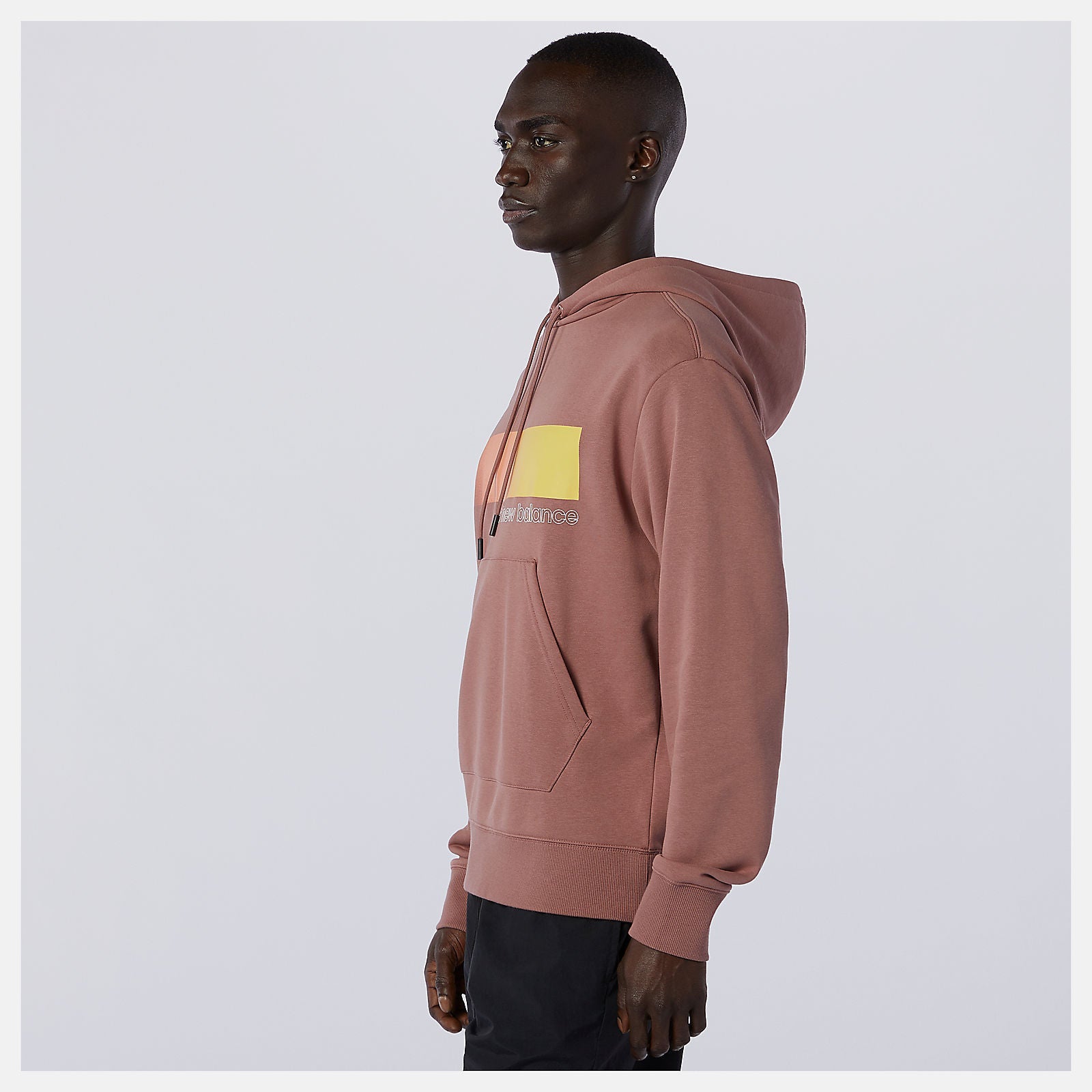 NB Sport Style Optiks Hoodie | New Balance Clothing Red - Men