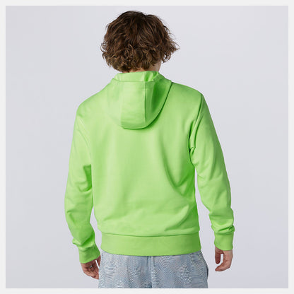 NB Athletics Psy Varsity Hoodie | New Balance Clothing Bleached Lime Glo - Men