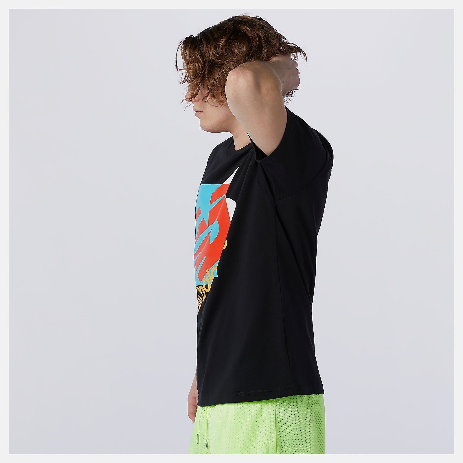 NB Athletics Oversized NB Tee | New Balance Clothing Black - Men
