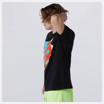 NB Athletics Oversized NB Tee | New Balance Clothing Black - Men