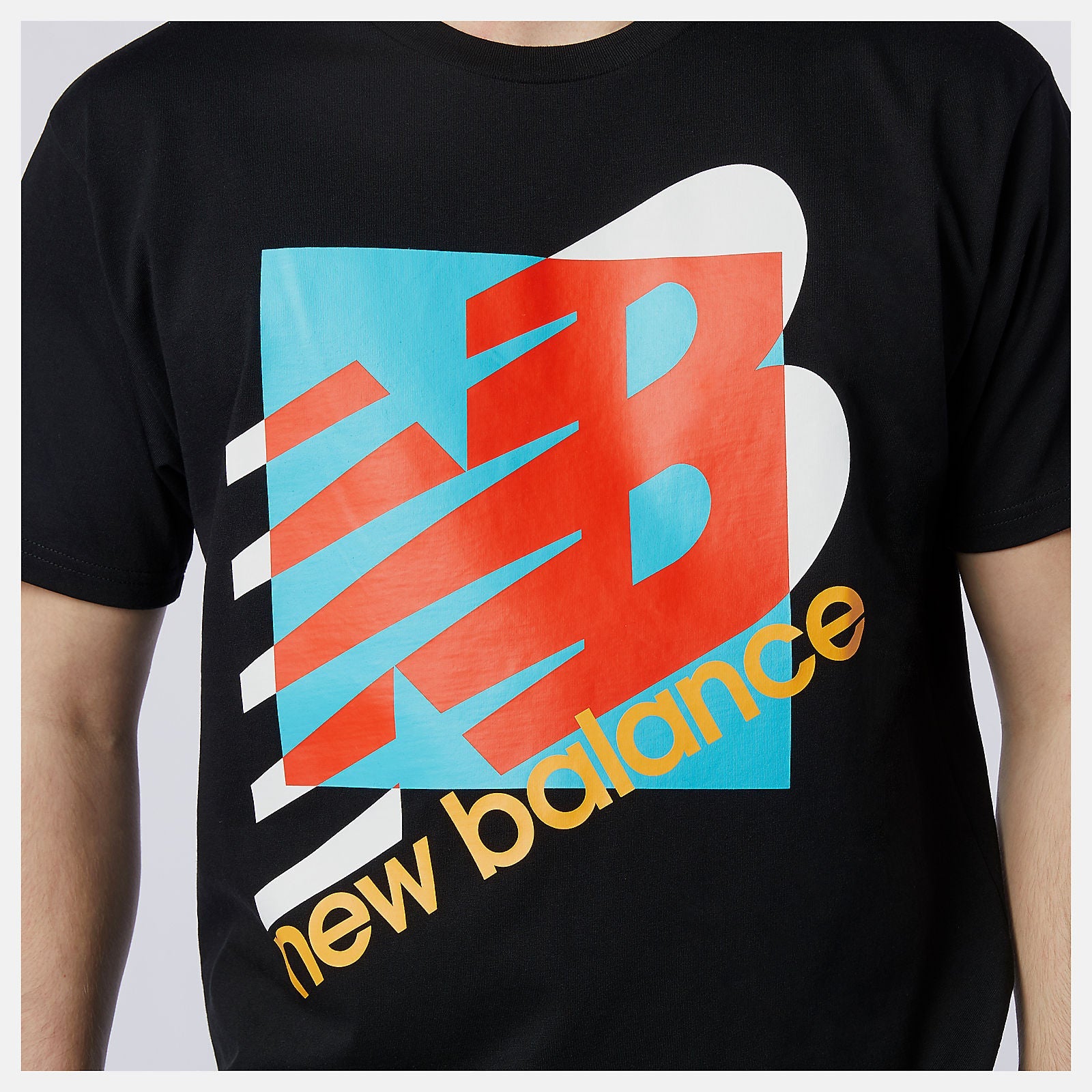 NB Athletics Oversized NB Tee | New Balance Clothing Black - Men